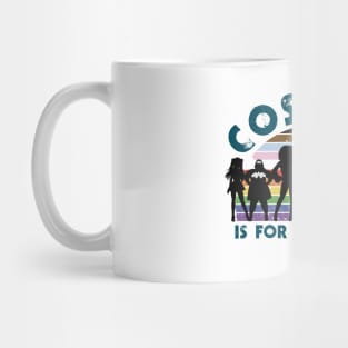 Cosplay is for everybody (Round flag) Mug